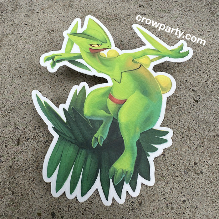Sceptile Vinyl Sticker