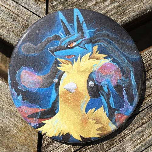 Mega Lucario Button