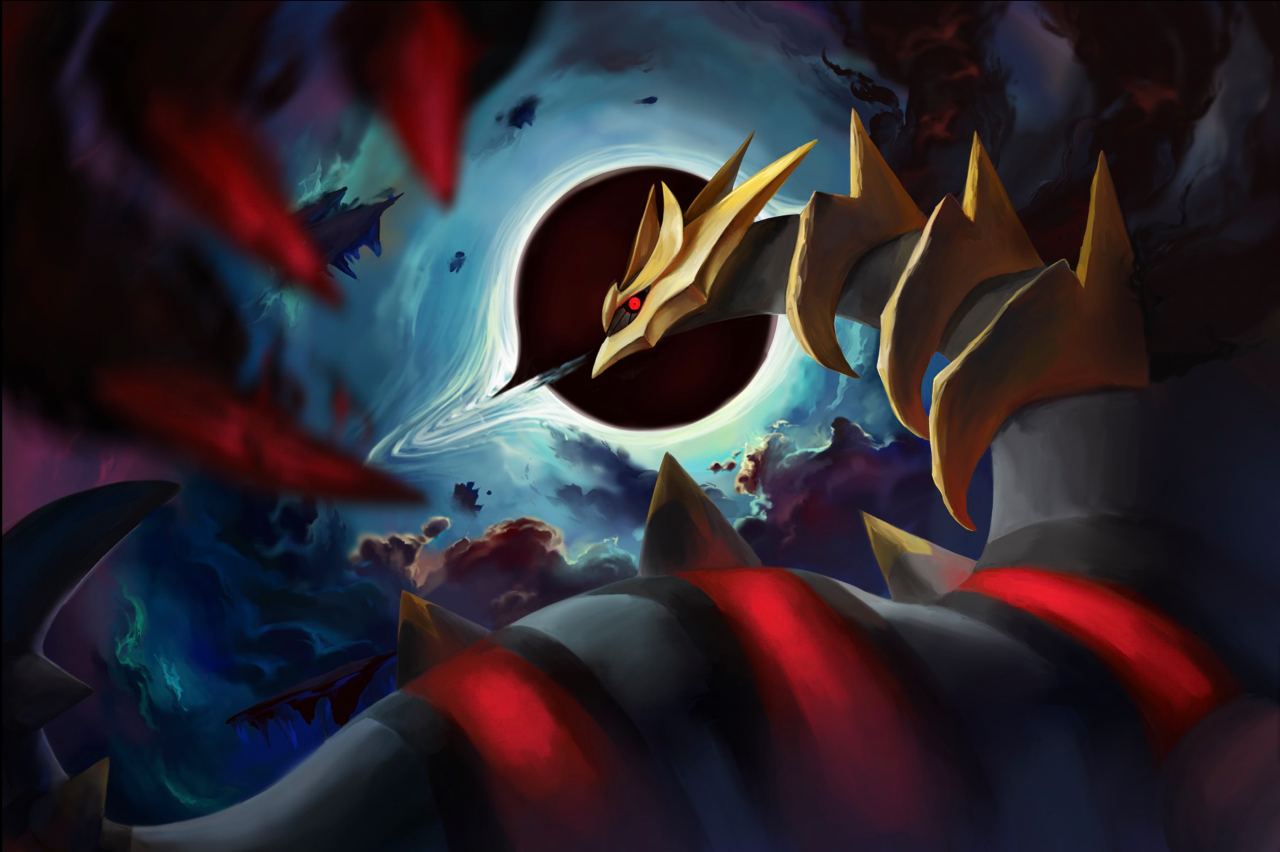 Giratina Playmat - crow-party